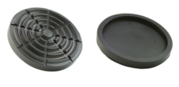 Gummiteller für Koni, Durchmesser 124 mm, Höhe 17 mm